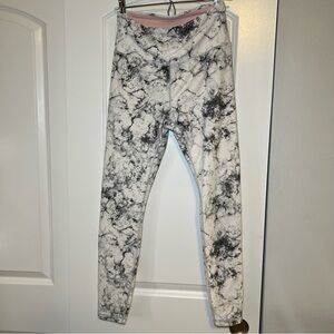 Marble Print Leggings
